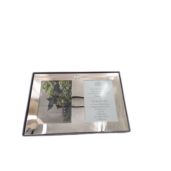Vera Wang Wedgwood Eternity Picture and Invitation Photo Frame Silver Plated - Picture 4 of 9